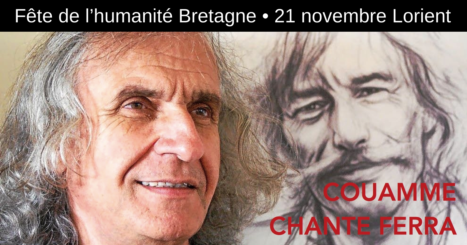 Couamme chante Ferrat à Lorient